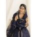 Deep Blue Anarkali